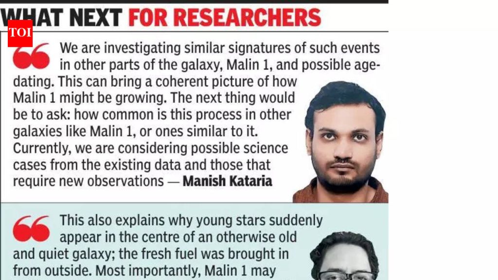 IUCAA शास्त्रज्ञांनी सर्वात मोठ्या सर्पिल आकाशगंगेचे ‘मूक नरभक्षक’ शोधले – मालिन 1