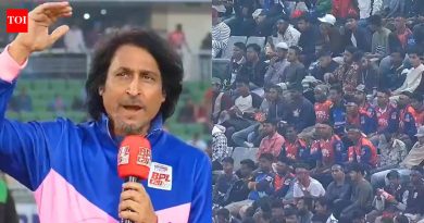 ‘थोडा आवाज करा’: पाकिस्तानच्या रमीझ राजाने बांगलादेशच्या जमावासमोर स्वतःला लाजवले – पहा