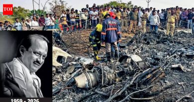 बारामती विमान अपघात: मनगटावर घड्याळ, बसलेल्या स्थितीत अजित पवारांचा मृतदेह ओळखण्यासाठी पोलिसांना मदत पुणे बातम्या