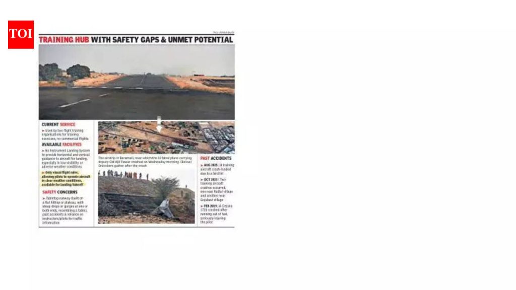 अजित पवारांची उत्तम ‘होम एअरपोर्ट’ची इच्छा स्वप्नच राहिली | पुणे बातम्या