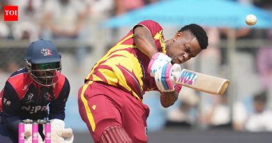 T20 विश्वचषक: नेपाळला नऊ गडी राखून पराभूत करून, वेस्ट इंडिज सुपर 8 मध्ये पोहोचणारा पहिला ठरला