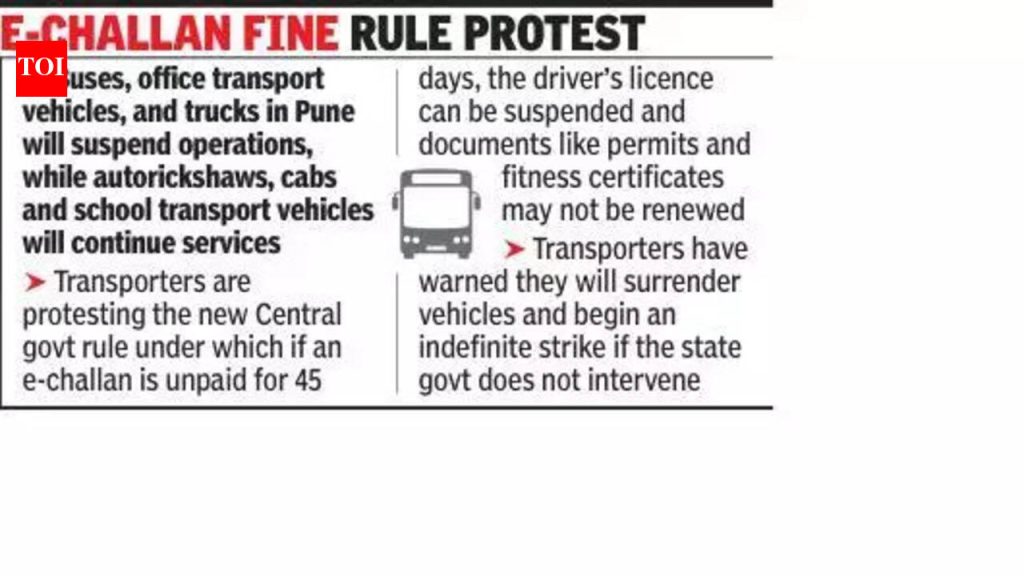 प्रवासी बस, ट्रक आजपासून बेमुदत संपावर