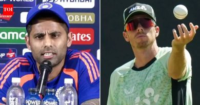 ‘सब समान लाइन चिपका रहे हैं’: सूर्यकुमार यादव यांनी मिशेल सँटनरच्या ‘साइलेंट द क्राउड’ टिप्पणीला खांदे उडवले