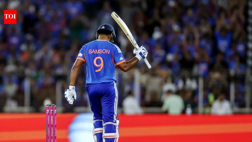‘खूप मेहनत केली आणि हे सर्व एकत्र आले’: संजू सॅमसनच्या अविस्मरणीय T20 विश्वचषकावर राहुल द्रविड