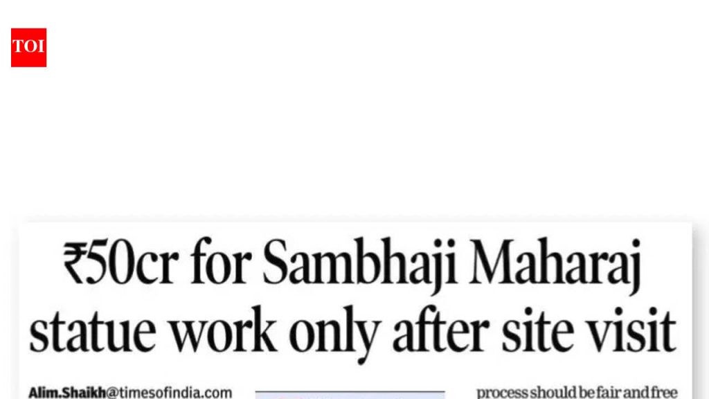छत्रपती संभाजी महाराज पुतळा प्रकल्पातील कथित अनियमिततेची चौकशी करण्याची मागणी विरोधी पक्षनेत्यांनी पीसीएमसी प्रमुखांना पत्र लिहून केली आहे.