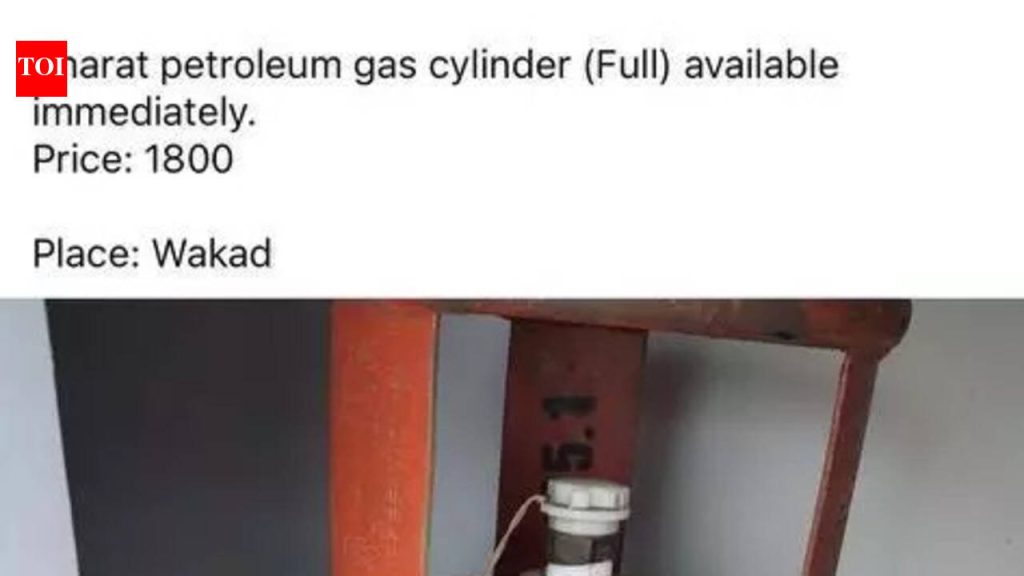एलपीजी सिलिंडर विकण्याच्या आणि खरेदी करण्याच्या पोस्ट्सने सोशल मीडिया तुडुंब भरला आहे