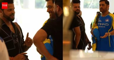 धोनीने ब्राव्होला ‘मला तू आवडत नाही’ असा विनोद केला; रैना ‘कोर्बो, लोर्बो, जीतबो’ सह ट्रोल – पहा