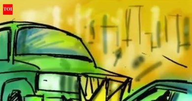 मंचरजवळ कारने मध्यभागी उडी मारून बसला धडक दिल्याने कुटुंबातील तिघांचा मृत्यू