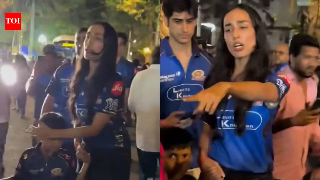‘अगस्त्या, तू ठीक आहेस ना?’ हार्दिक पांड्याची गर्लफ्रेंड माहिका शर्मा पॅप्सवर स्नॅप करते – पहा