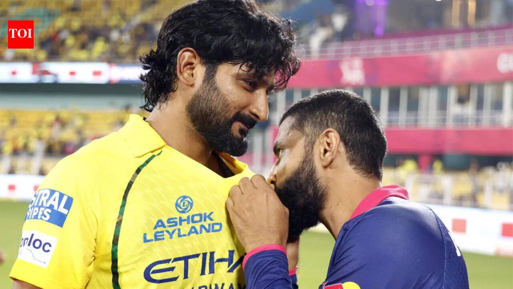 आरआरच्या विजयानंतर रवींद्र जडेजाने CSK क्रेस्टचे चुंबन घेतले, भावनिक क्षण हृदय पिळवटून टाकतो