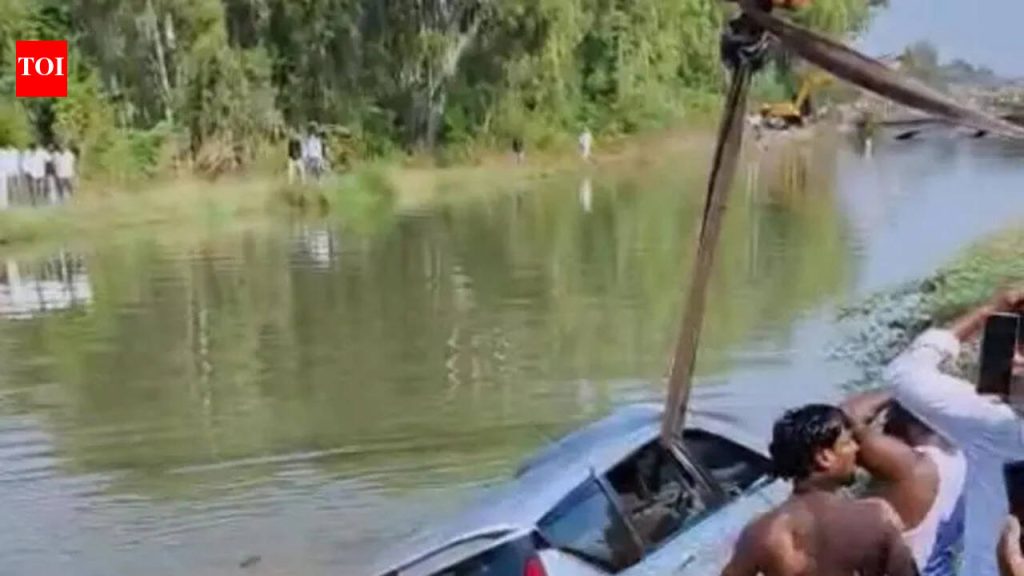 नीरा कालव्यात एसयूव्ही कोसळली, दाम्पत्याचा मृत्यू, मुलगी बेपत्ता