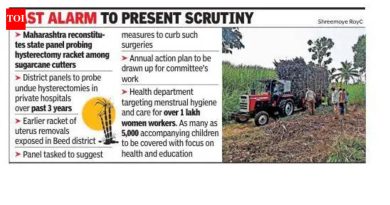 केन कटरच्या अयोग्य हिस्टेरेक्टॉमीची तपासणी करण्यासाठी डिस्ट पॅनेल