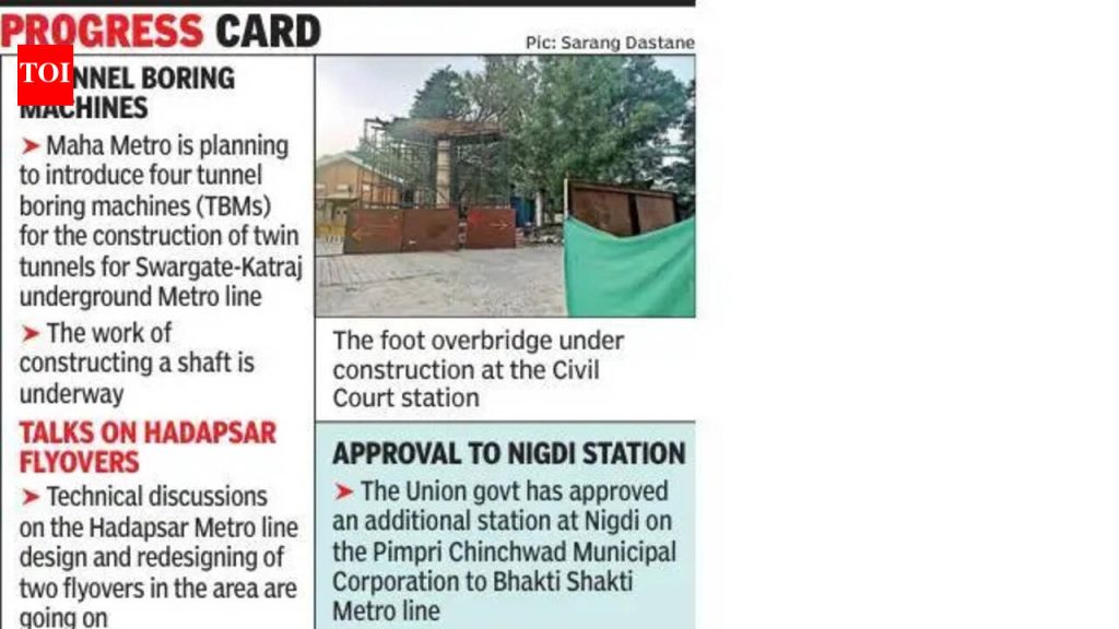 हिंजवडी मेट्रो मार्ग लवकरच कार्यान्वित होणार, अधिक वारंवार गाड्या आणि सध्याच्या मार्गांवर लांब रेक होण्याची शक्यता