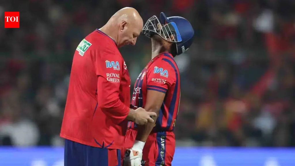 RCB vs LSG: तीन ठिपक्यांनंतर, ऋषभ पंत निघून गेला — काय झाले? | क्रिकेट बातम्या