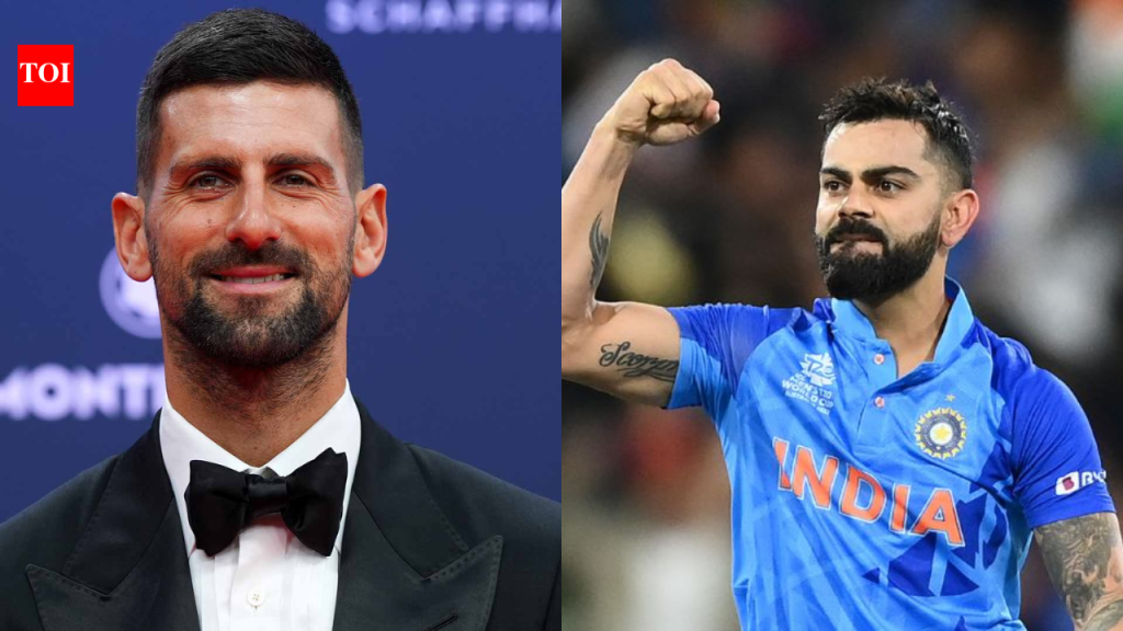 ‘विराट कोहलीमुळेच मी क्रिकेट फॉलो करतो’: लॉरियस अवॉर्ड्समध्ये नोव्हाक जोकोविचचा मोठा खुलासा | क्रिकेट बातम्या