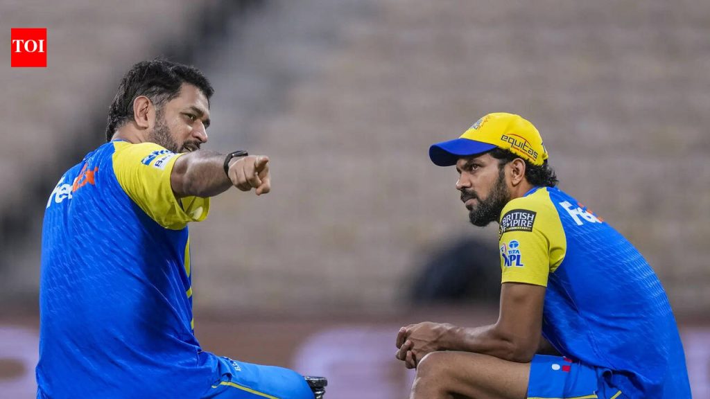 ‘रुतुराजला सांगितले की तो एकही सल्ला न घेण्यास मोकळा आहे’: धोनी सीएसकेच्या अंतिम घरच्या सामन्यापूर्वी