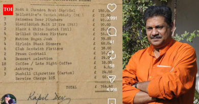 कीर्ती आझाद यांनी व्हायरल 1983 च्या विश्वचषक विजेत्या पक्षाचे बिल डिबंक केले, त्याला ‘बनावट’ म्हटले