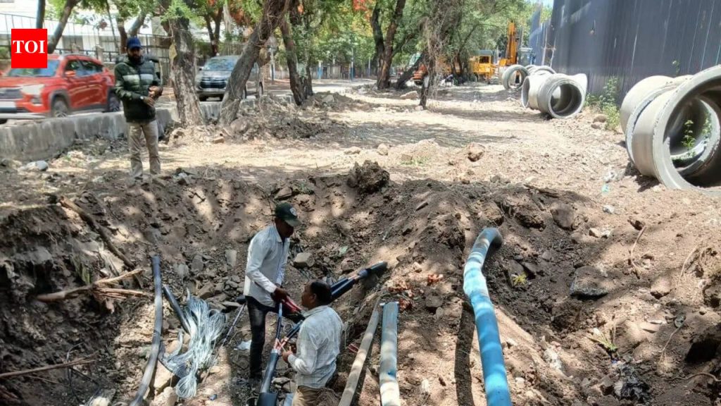 पीएमसीच्या खोदकामामुळे हडपसर सोसायटीत २४ तास वीजपुरवठा खंडित पुणे बातम्या