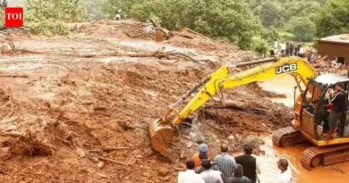 पुण्यात घरावर दरड कोसळल्याने कुटुंब अडकल्याची भीती; बचाव कार्य सुरू | पुणे बातम्या