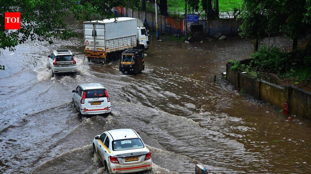 पुण्यात दोन दिवसांच्या मुसळधार पावसाने अनेक भागात पाणी साचले