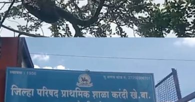 करंदी खेडे बारे जिल्हा परिषद शाळेच्या आवारातील झाडावर मधमाशांचा पोळा; विद्यार्थी व शिक्षक भयभीत विद्यार्थ्यांच्या सुरक्षिततेचा प्रश्न ऐरणीवर; मधमाशांचा बंदोबस्त करण्याची मागणी